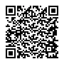 QR-код для номера телефона +19854821324