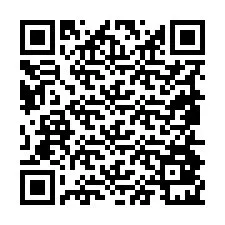 QR-koodi puhelinnumerolle +19854821368