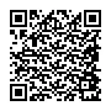 QR-код для номера телефона +19854821376