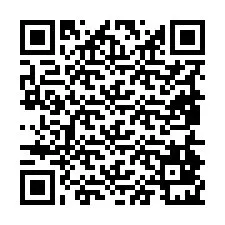 Código QR para número de teléfono +19854821506