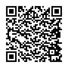 QR код за телефонен номер +19854821686