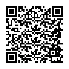 Código QR para número de teléfono +19854821978