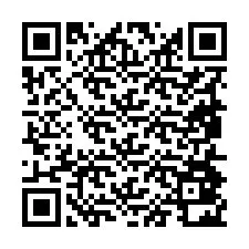 QR-koodi puhelinnumerolle +19854822356