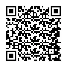 Código QR para número de teléfono +19854827978