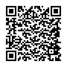 Código QR para número de telefone +19854829998