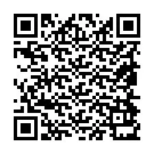 QR kód a telefonszámhoz +19854931229