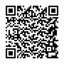 QR-code voor telefoonnummer +19854932075