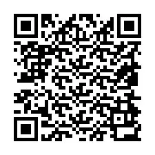 QR kód a telefonszámhoz +19854932089