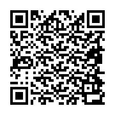 Código QR para número de teléfono +19854932263