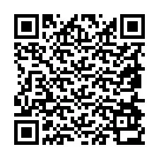 Codice QR per il numero di telefono +19854932308