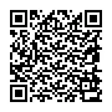 QR-код для номера телефона +19854932400