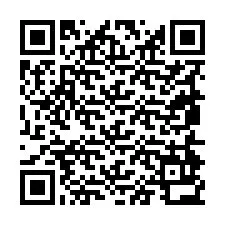 Codice QR per il numero di telefono +19854932414