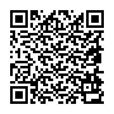 Codice QR per il numero di telefono +19854932508