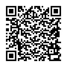 QR kód a telefonszámhoz +19854932519