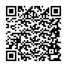 QR-код для номера телефона +19854932552