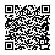 QR kód a telefonszámhoz +19854932595