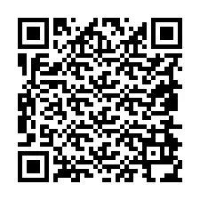 QR-код для номера телефона +19854934088