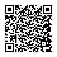 Código QR para número de telefone +19854936578