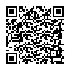 QR Code pour le numéro de téléphone +19854937158