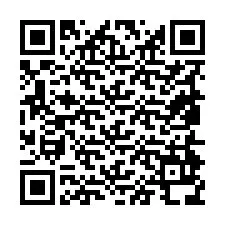 QR kód a telefonszámhoz +19854938449