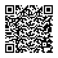 Código QR para número de teléfono +19855034515