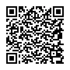 QR Code pour le numéro de téléphone +19855036200