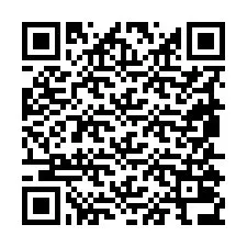 Kode QR untuk nomor Telepon +19855036274