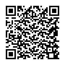 QR Code pour le numéro de téléphone +19855140231