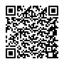 Código QR para número de teléfono +19855140270