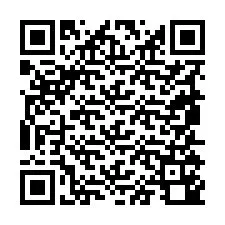 Código QR para número de teléfono +19855140274