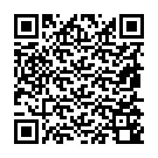 QR Code pour le numéro de téléphone +19855140345