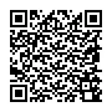 QR Code pour le numéro de téléphone +19855140584