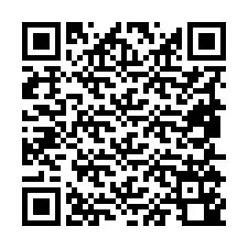 QR kód a telefonszámhoz +19855140633