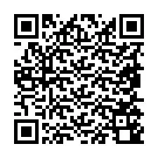 Codice QR per il numero di telefono +19855140736