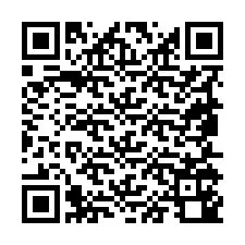 QR kód a telefonszámhoz +19855140928