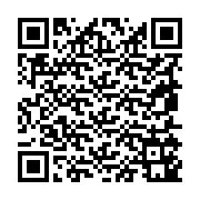 QR-koodi puhelinnumerolle +19855141410