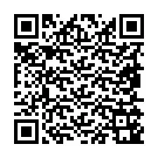 QR Code pour le numéro de téléphone +19855141436