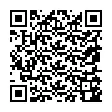 QR Code pour le numéro de téléphone +19855142001