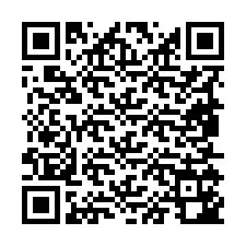 Código QR para número de teléfono +19855142496