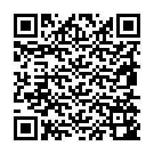 QR kód a telefonszámhoz +19855142680