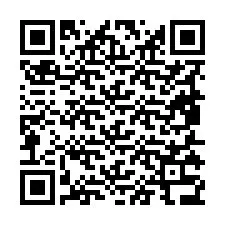 QR kód a telefonszámhoz +19855336112