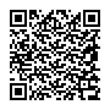 Codice QR per il numero di telefono +19855336130