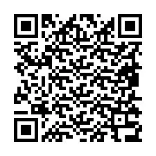 QR-koodi puhelinnumerolle +19855336256