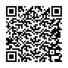 QR Code สำหรับหมายเลขโทรศัพท์ +19855336329