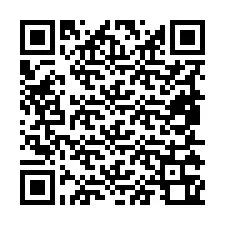 QR Code pour le numéro de téléphone +19855360033