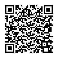 QR Code pour le numéro de téléphone +19855360080