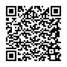 QR Code pour le numéro de téléphone +19855360120