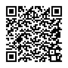 QR Code pour le numéro de téléphone +19855360138