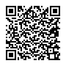 Código QR para número de teléfono +19855360143
