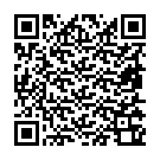 QR Code pour le numéro de téléphone +19855360147